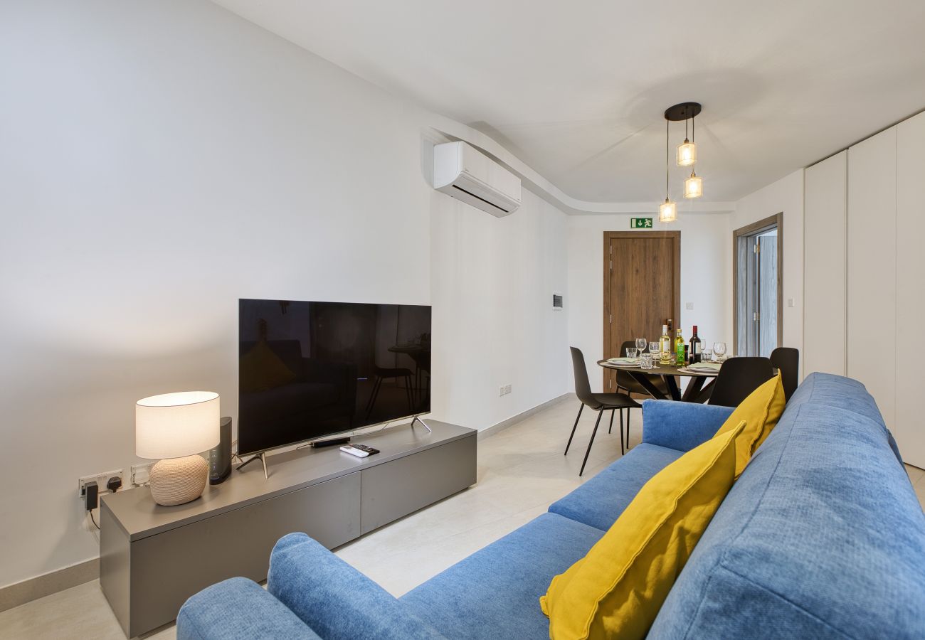 Appartement à St. Paul’s Bay - Modern Seaview Apartment with Balcony PABE1-1