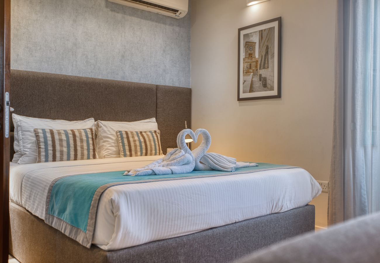 Appartement à Sliema - Spacious studio, balcony & shared terrace GOTWN6