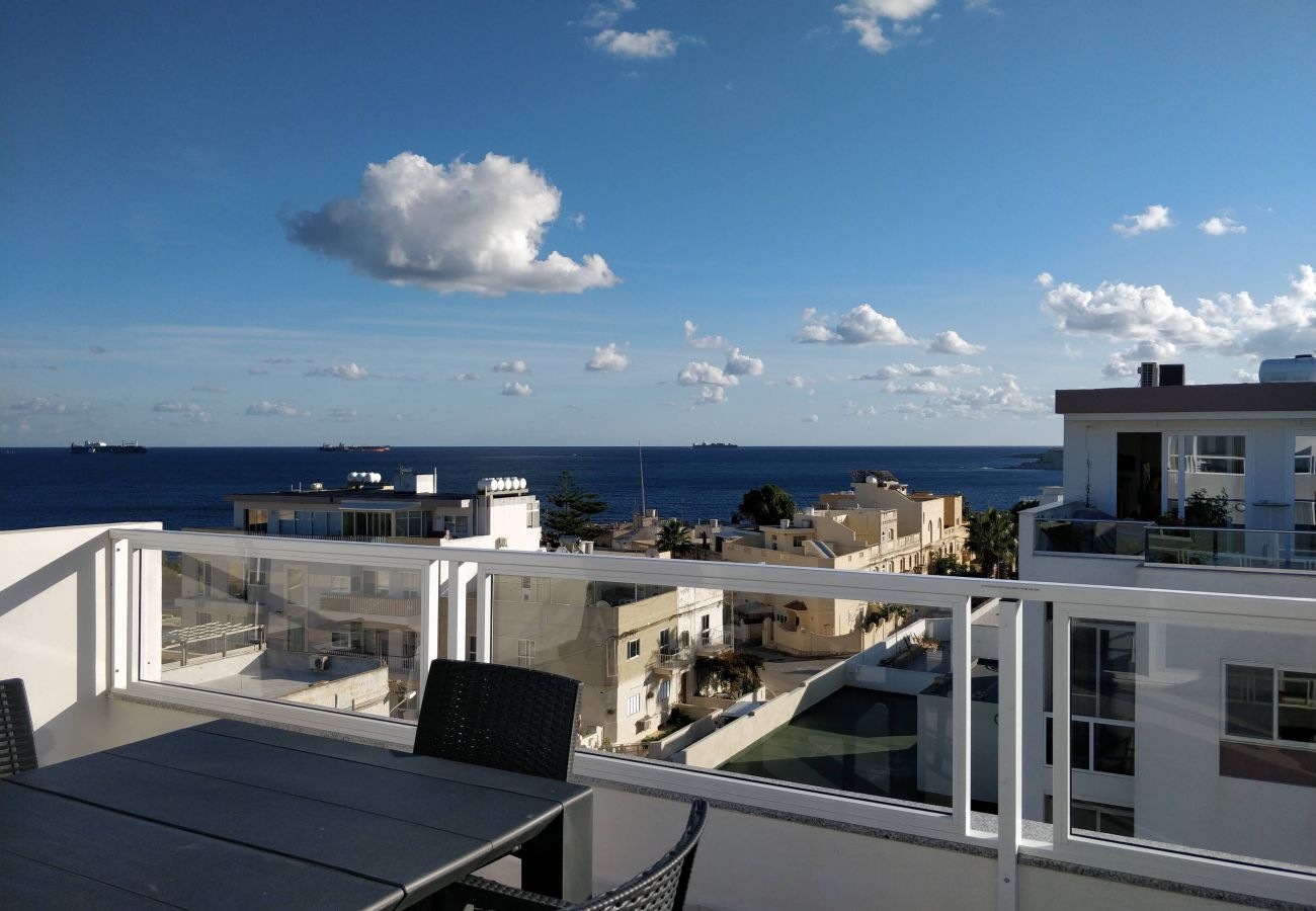 Apartment in Marsaskala - Sea View Penthouse with large terrace IROM1-1