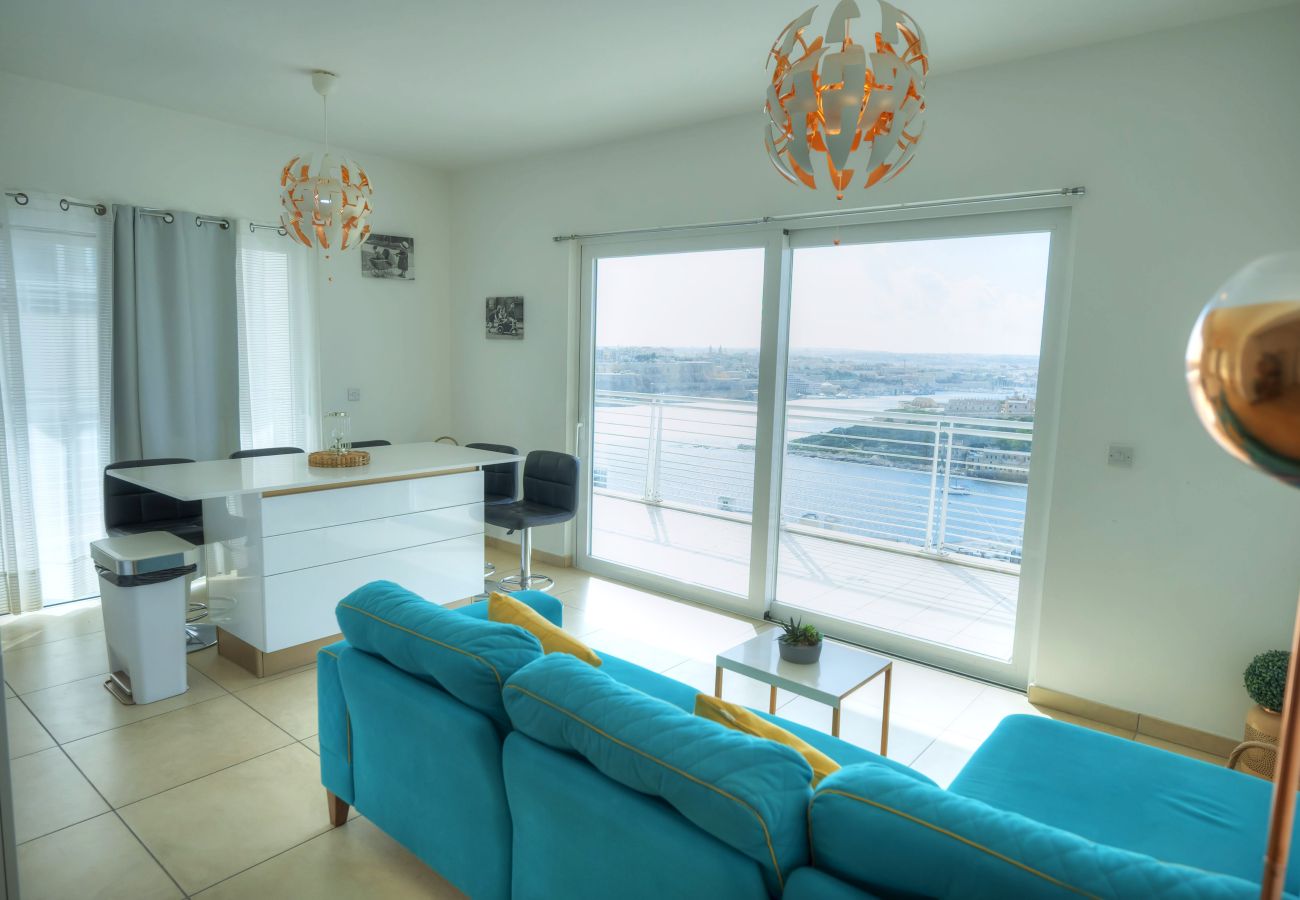 Apartment in Sliema - Seaview terrace, 2bedrooms, communal pool COGO1-1