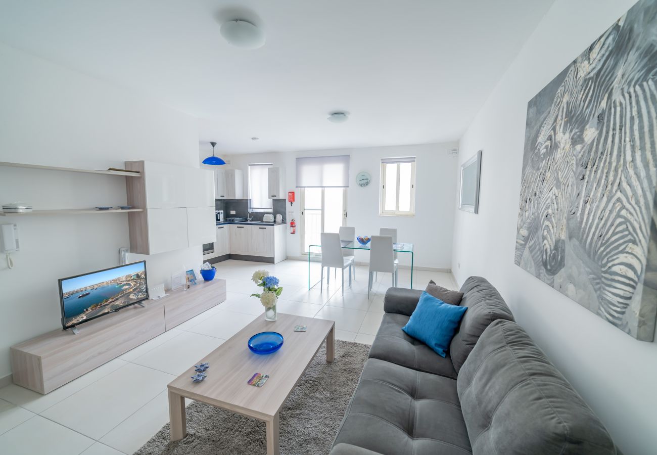 Apartment in Gzira - Modern & Charming 1-Bedroom flat in Gzira JVAS1-1