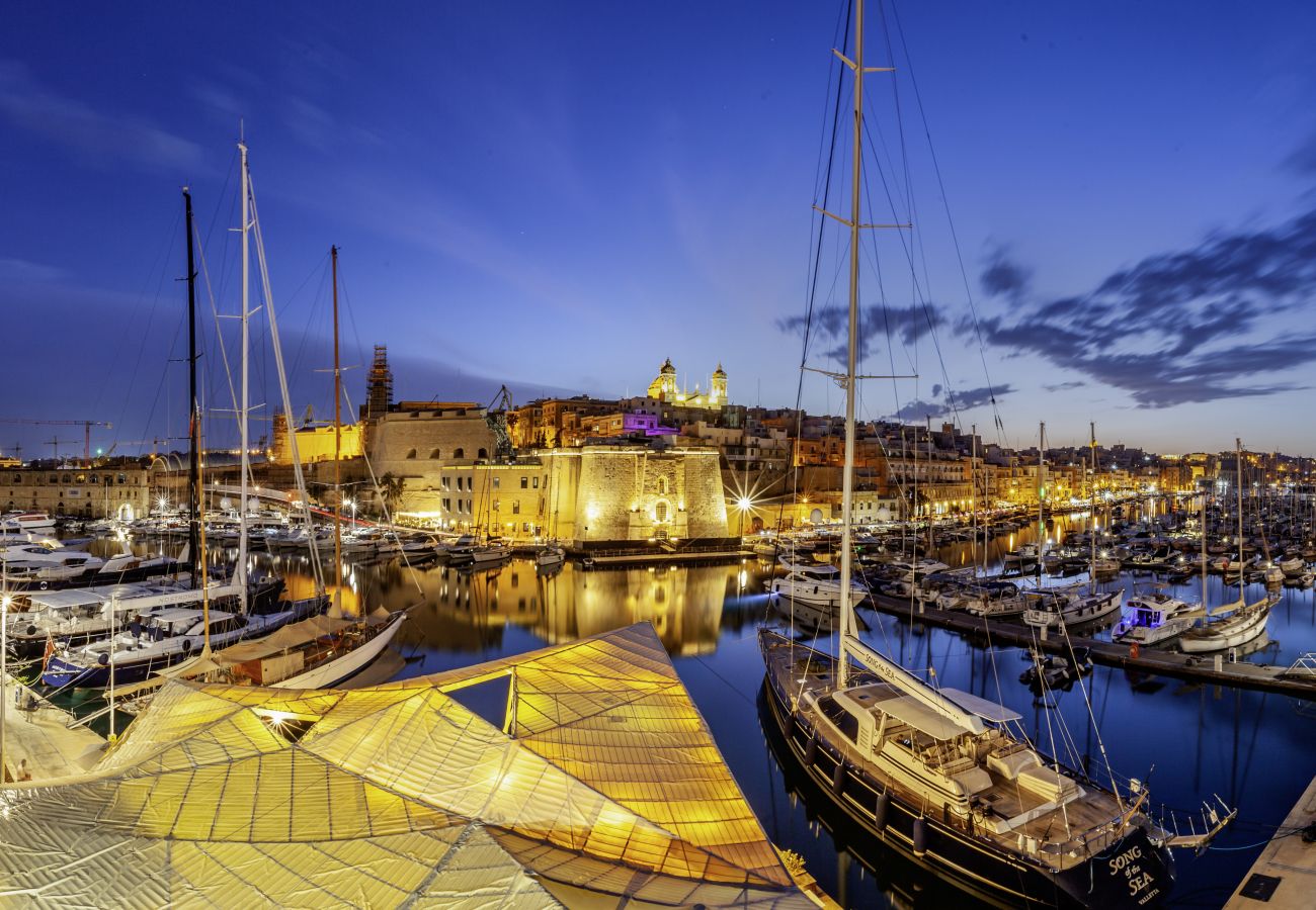 Apartment in Birgu - Spacious waterfront 1-bedroom apartment GSPI1-1