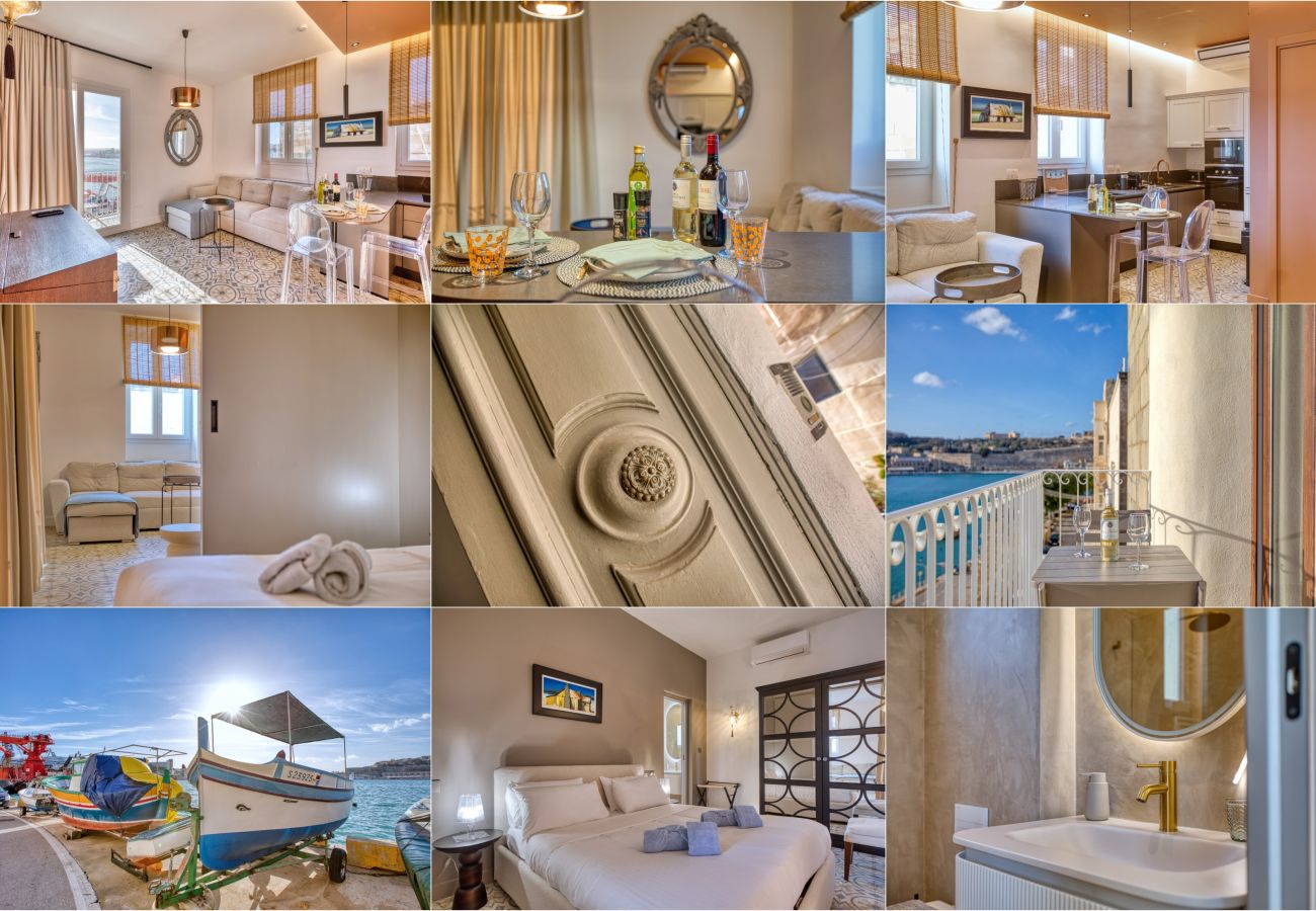 Apartment in L-Isla - Plush one bedroom flat, sea view balcony LMAC1-1