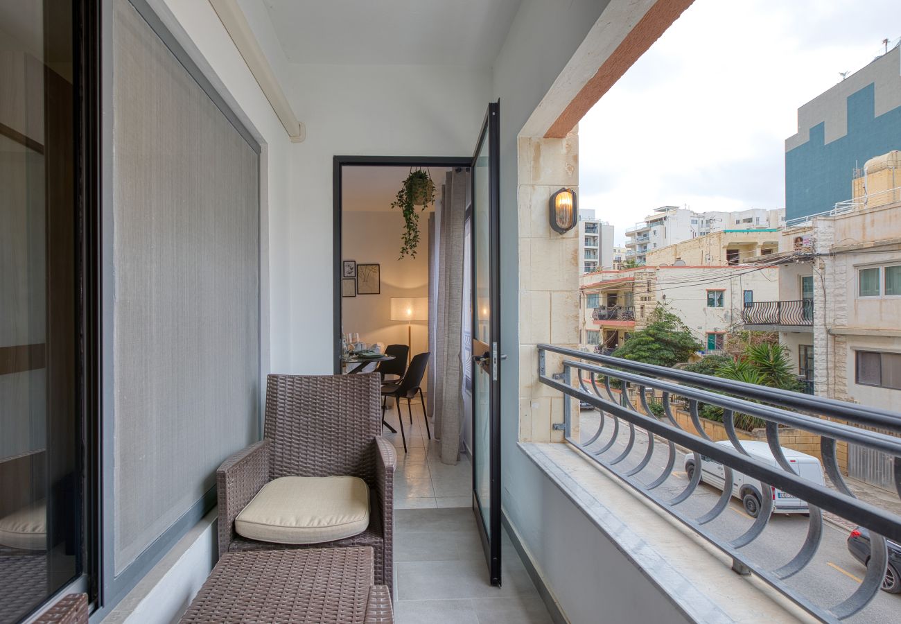 Apartment in St. Paul’s Bay - Charming 2 bedroom apartment close to the sea MMON1-1