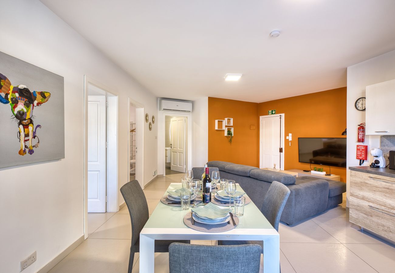Apartment in Swieqi - Modern and cosy 2 bedroom flat with balcony BSAI1-1