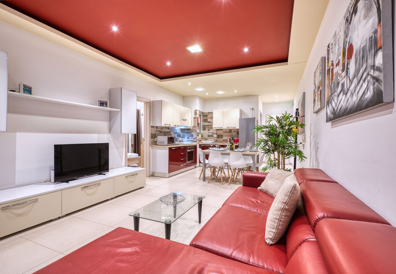 Apartment in Sliema - Modern 2 bedroom flat with yard in Sliema NBOR1-1