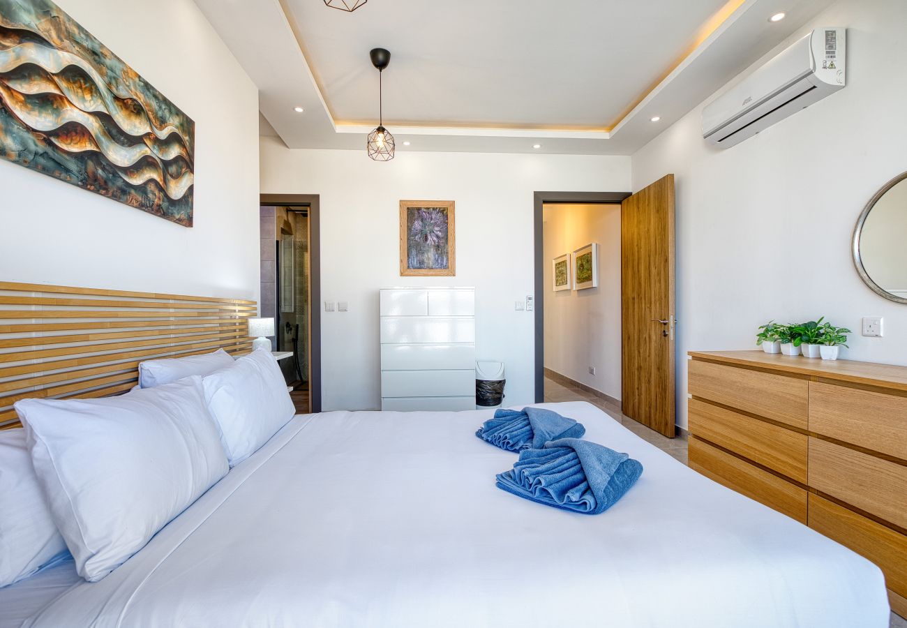 Apartment in Swieqi - Luxury duplex apartment, sun terrace, jacuzzi SDIN1-1