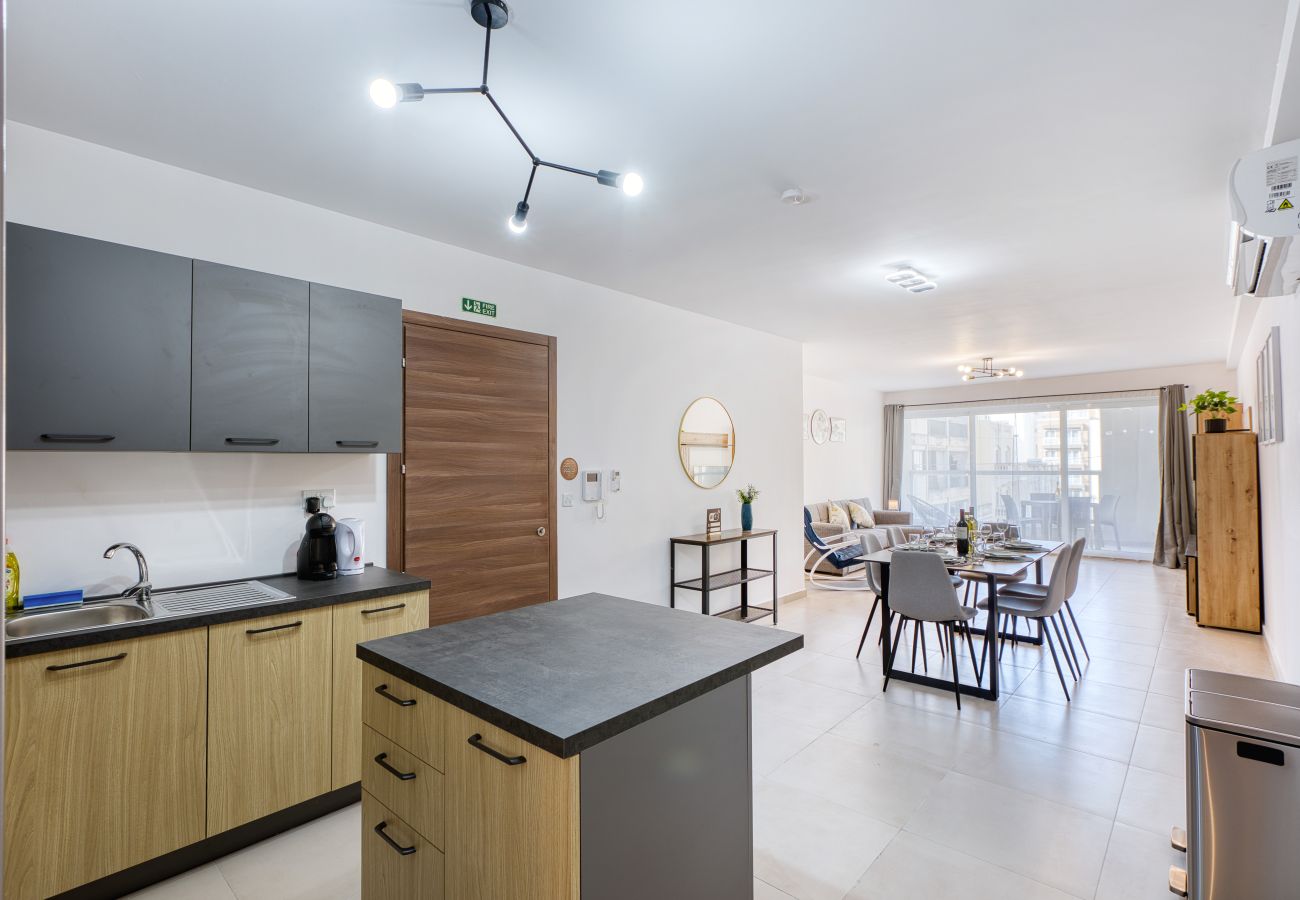 Apartment in St. Paul’s Bay - Bright & luxury apartment with 2 balconies JVEL1-1