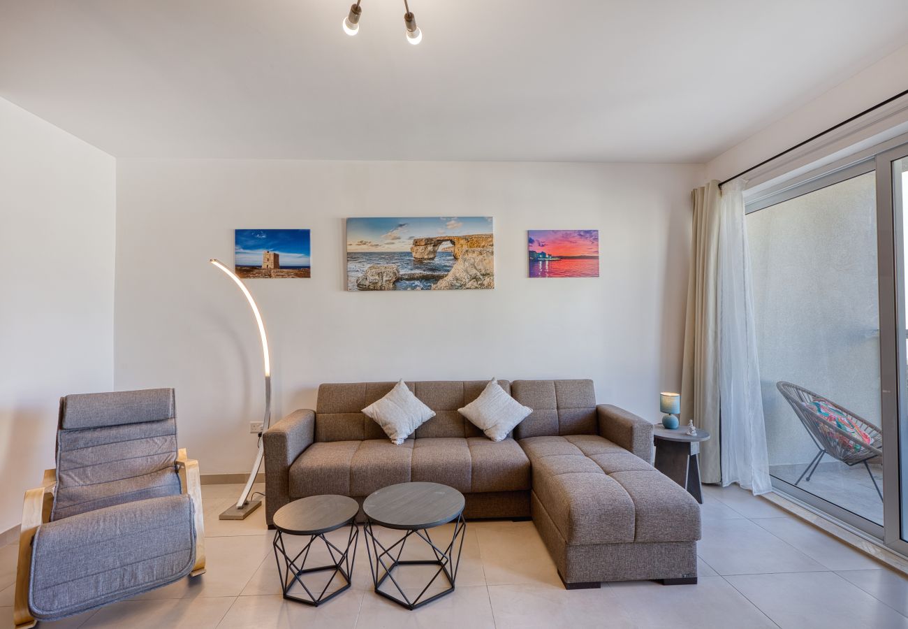 Apartment in St. Paul’s Bay - Large & stylish apartment with 2 balconies JVEL1-2