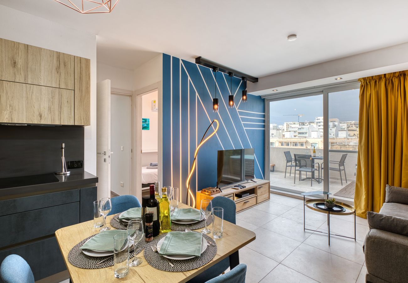 Apartment in Msida - Beautiful penthouse with terrace & jacuzzi WVID1-2